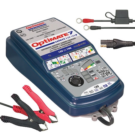 Optimate OptiMATE 7 SELECT (14.4V or 14.7V) TM-251, 10A charger for 12V battery TM-251V3